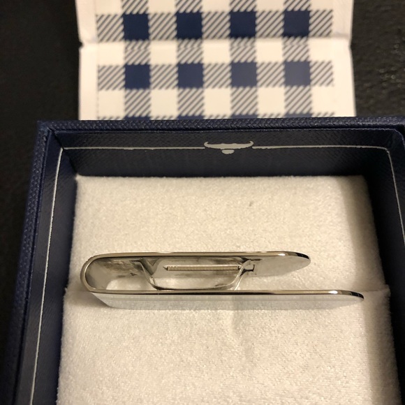 πHPπ NIB Ox & Bull Stainless Steel Money Clip - Picture 3 of 6